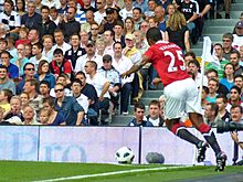Antonio Valencia corner kick