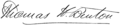 Appletons' Benton Thomas Hart signature