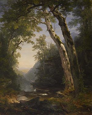 Asher Brown Durand - The Catskills - Walters 37122