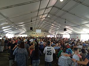 Attendees at the 2014 Greek Festival in Salt Lake City, Utah