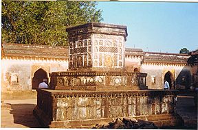 Exterior of Baji Rao's tomb