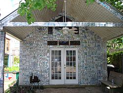 Beer can shed