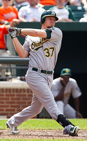 Brandon Moss on July 29, 2012