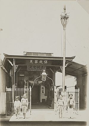 Cairns "No.1" Joss House (Lit Sung Goong Chinese temple), circa 1890