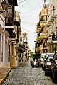 Calle San Sebastian in Old San Juan, Puerto Rico