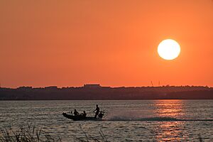 Calm sunset in Winter Garden, Florida1