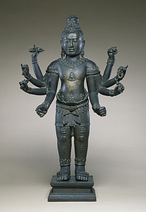 Cambodian - Eight-armed Avalokiteshvara - Walters 542726