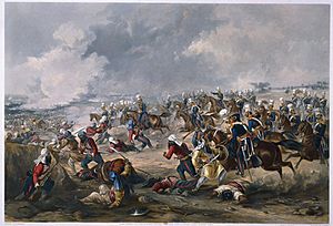 Charge of the 14th Light Dragoons at the Battle of Ramnagar, 22 November 1848.jpg