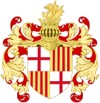 Coat of Arms of Barcelona (17th-18th Centuries)