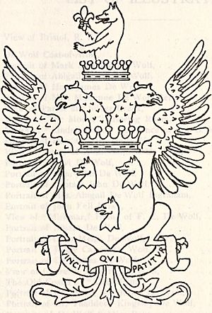 Coat of arms of De Wolf family.jpg