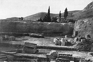 Corinth excavation view 1905