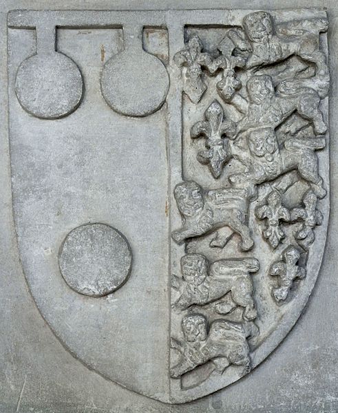 CourtenayImpaling RoyalArms ColytonDevon