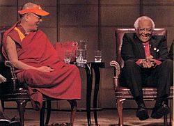 Dalai Lama & Bishop Tutu. Carey Linde