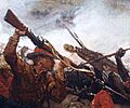Defense of Roark's Drift by Alphonse de Neuville - Detail - Possibly Ferdinand Schiess