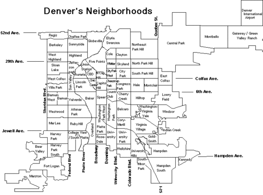 Denver neighborhoods