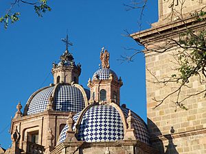 Detalle cupula, Catedral Metropolitana de Morelia