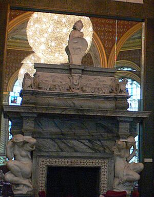 Dorchester fireplace Victoria and Albert Museum