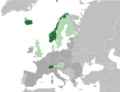 EFTA AELE countries and former members