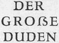 Eszett Leipziger Duden 1957