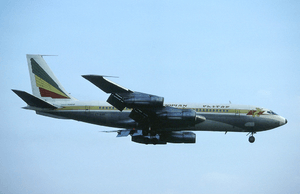 Ethiopian Airlines Boeing 720B ET-AAH LHR 1982-5-29