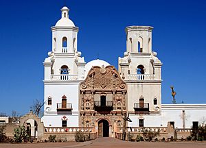 Exterior of the Mission Xavier del Bac