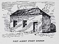 First Albert Street Methodist Church, Brisbane, 1849-1856
