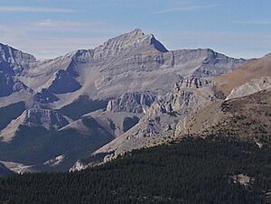 Fisher Peak from Nihahi Ridge