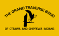Flag of the Grand Traverse Band of Ottawa & Chippewa Indians of Michigan