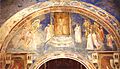 Giotto - Scrovegni - -13- - God Sends Gabriel to the Virgin