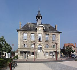 The town hall of Guignicourt