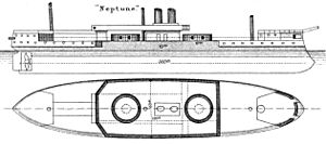 HMS Neptune diagrams Brasseys 1888