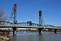 Hawthorne Bridge (Portland, Oregon) from southwest, 2012