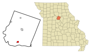 Location of Estill, MO