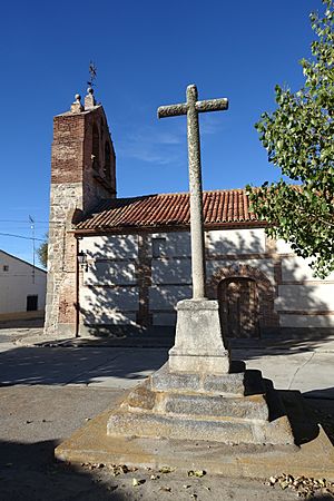 Church of Santo Domingo de Guzmán, in Viñegra de Moraña