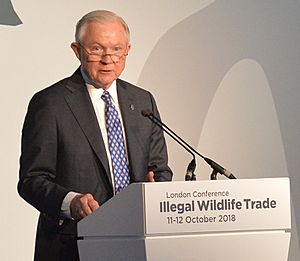 Illegal Wildlife Trade Conference London 2018 (44523848554) (cropped)