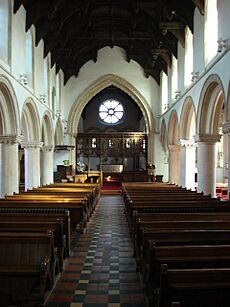 Interior, St. Nicholas' Church, Castle Hedingham - geograph.org.uk - 562800