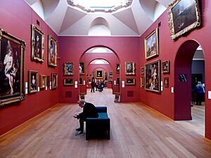 Interior of Dulwich Picture Gallery