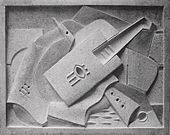 Jacques Lipchitz, 1918, Still Life, bas relief, stone