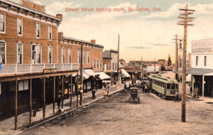Jersey street postcard