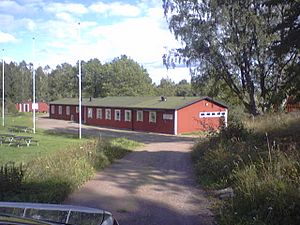 Salvation Army Scout Association camp Högaberg, located off Örserum