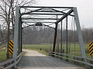 Lamb's Creek Bridge in color
