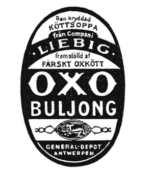 Liebig trademark 278153 for OXO, 1905