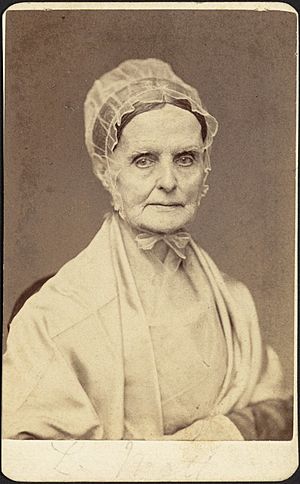 Lucretia Mott, lecturer, woman suffragist - DPLA - 6528dc9bdb79f6e2cfbc95b39a197fd6 (page 1)