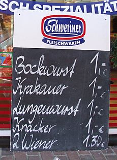 Lungenwurst - Angebot eines Fleischers in Schwerin
