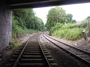 MNR double track at Wymondham