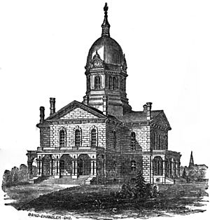Madison County Iowa Courthouse 1869