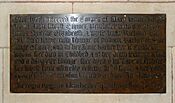 Mary Litcott memorial St Nicholas Chiswick 1599 brass plate