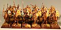 Miniature statues of Roman Auxiliary Cavalry soldiers