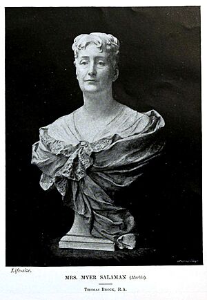 Myer Salaman bust