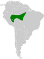 Myrmotherula iheringi map